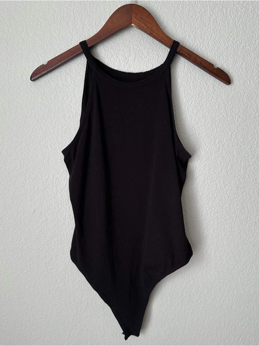 Black High-Neck Bodysuit